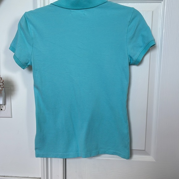 Girls polo shirt, light blue, medium, from Aeropostale, and in great condition. - Picture 2 of 2
